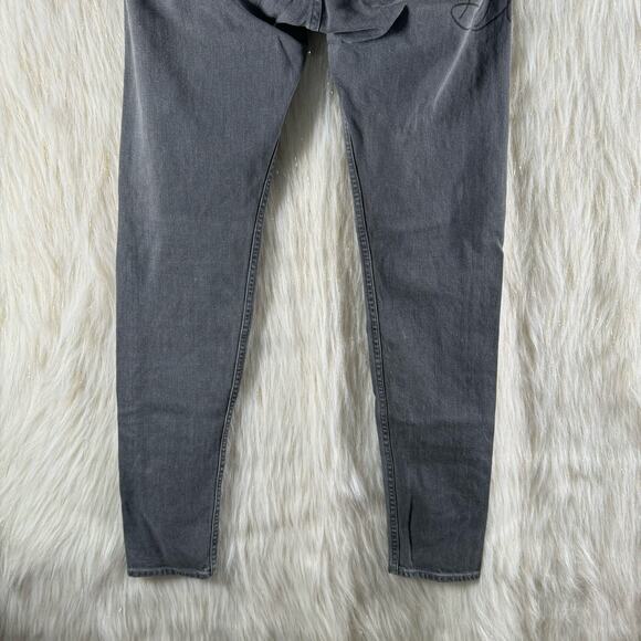 Rag & Bone Mens Standard Issue Fit 1 Extra Slim Gray Graffiti Vesuvio 32x33 - Picture 7 of 10